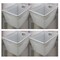 Flipside Corrugated Postal Storage Tote, 18-1/4 in L x 13-1/4 in W x 11-3/5 in H, Translucent, Plastic, 4 PK 40102 - alternate 1